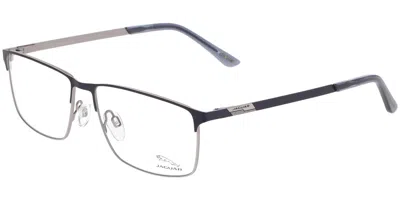 Jaguar 33115 3100 Men's Glasses Blue Size 60 - Free Lenses - Blue Light Block Available In White