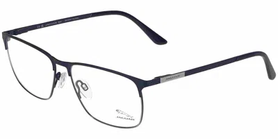 Jaguar 33123 3100 Men's Glasses Blue Size 57 - Free Lenses - Blue Light Block Available