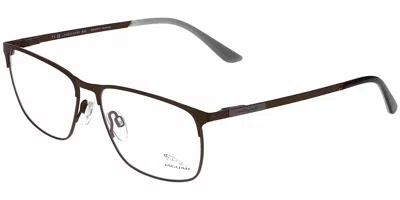 Jaguar 33123 2100 Men's Glasses Red Size 57 - Free Lenses - Blue Light Block Available In Black
