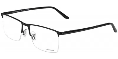 Jaguar 33127 4200 Men's Glasses Grey Size 56 - Free Lenses - Blue Light Block Available In Black