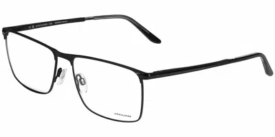 Jaguar 33128 6100 Men's Glasses Black Size 60 - Free Lenses - Blue Light Block Available