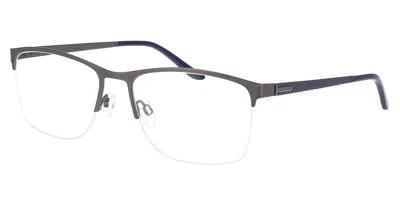 Jaguar 33132 4200 Men's Glasses Gunmetal Size 58 - Free Lenses - Blue Light Block Available In Gray