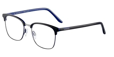 Jaguar 33608 Men's Glasses, Black, Size 52 In Black Blue