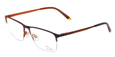 Jaguar 33619 Men's Glasses, Blue, Size 56 In Blue Red
