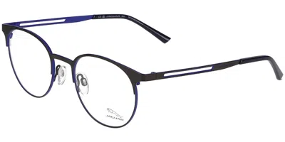 Jaguar 33628 4200 Men's Glasses Blue Size 51 - Free Lenses - Blue Light Block Available In Black