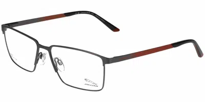 Jaguar 33634 4200 Men's Glasses Grey Size 57 - Free Lenses - Blue Light Block Available In Black