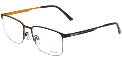 Jaguar 33636 3100 Men's Glasses Blue Size 54 - Free Lenses - Blue Light Block Available In Multi