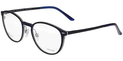 Jaguar 33642 3100 Men's Glasses Blue Size 54 - Free Lenses - Blue Light Block Available In White
