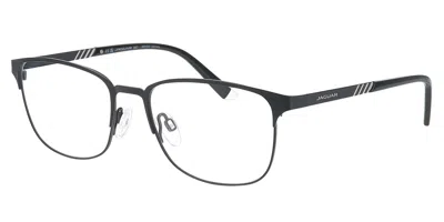 Jaguar 33651 6100 Men's Glasses Black Size 54 - Free Lenses - Blue Light Block Available
