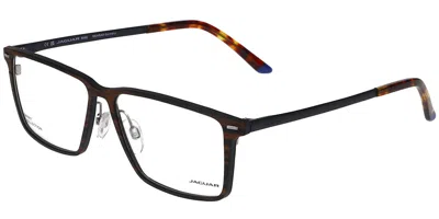 Jaguar 33652 5100 Occhiali Da Vista Marroni Per Uomo (solo Montatura) In Brown