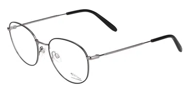 Jaguar 33721 Men's Glasses, Black, Size 52 In Grey Black