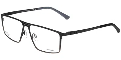 Jaguar 35607 6100 Men's Glasses Grey Size 58 - Free Lenses - Blue Light Block Available In Black