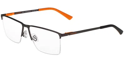 Jaguar 35608 4200 Men's Glasses Grey Size 57 - Free Lenses - Blue Light Block Available In Orange