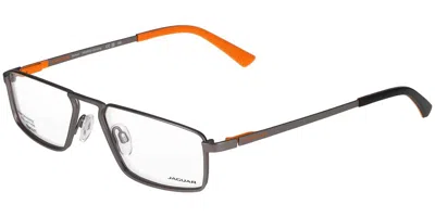 Jaguar 35610 6500 Men's Glasses Grey Size 54 - Free Lenses - Blue Light Block Available In Brown