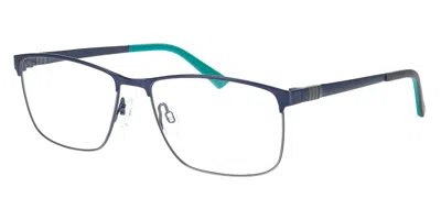 Jaguar 35611 3100 Occhiali Da Vista Blu Per Uomo (solo Montatura) In Blue