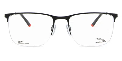 Jaguar 3617 Men's Glasses, Black, Size 56