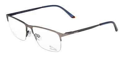 Jaguar 3619 Men's Glasses, Blue, Size 56 In Multi