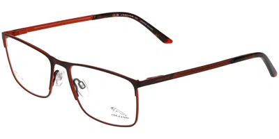 Jaguar 3629 Men's Glasses, Brown, Size 55 In Multi