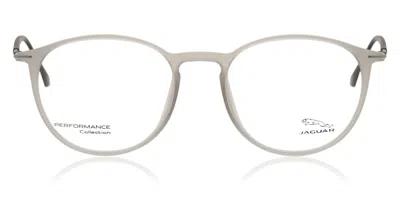 Jaguar 36808 6500 Men's Glasses White Size 51 - Free Lenses - Blue Light Block Available In Gray