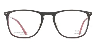 Jaguar 36818 6100 Occhiali Da Vista Neri Per Uomo (solo Montatura) In Multi