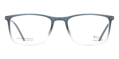 Jaguar 36819 3100 Occhiali Da Vista Neri Per Uomo (solo Montatura) In Black