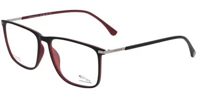 Jaguar 36823 6101 Men's Glasses Red Size 56 - Free Lenses - Blue Light Block Available In Multi