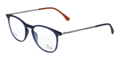Jaguar 36826 3100 Men's Glasses Blue Size 53 - Free Lenses - Blue Light Block Available