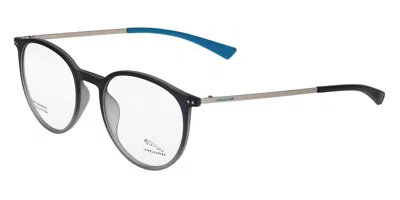 Jaguar 36827 6500 Men's Glasses Grey Size 52 - Free Lenses - Blue Light Block Available In Gray