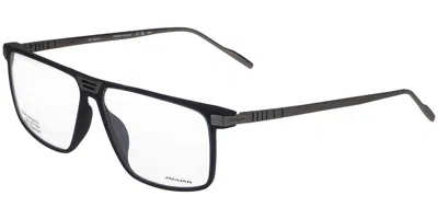 Jaguar 36833 3100 Men's Glasses Blue Size 59 - Free Lenses - Blue Light Block Available In Black