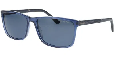 Jaguar 37126 4722 Men's Sunglasses Blue Size 58