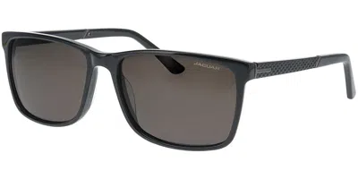 Jaguar 37126 8840 Men's Sunglasses Black Size 58
