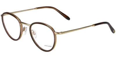 Jaguar 3724 Men's Glasses, Brown, Size 48 In Multi