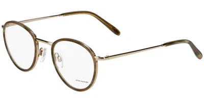 Jaguar 3724 Men's Glasses, Brown, Size 48 In Gold