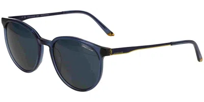 Jaguar 37262 5313 Men's Sunglasses Blue Size 54