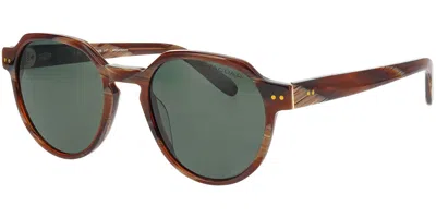 Jaguar 37288 5382 Men's Sunglasses Brown Size 50