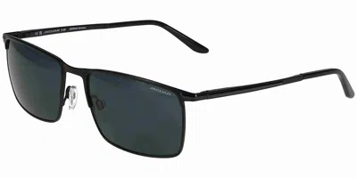 Jaguar 37373 4200 Men's Sunglasses Grey Size 59 In Black