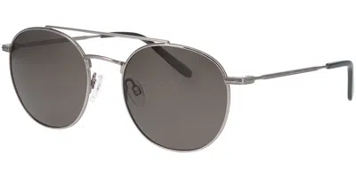 Jaguar 37470 6500 Men's Sunglasses Silver Size 53 In Metallic