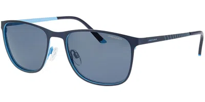 Jaguar 37513 3100 Men's Sunglasses Blue Size 56