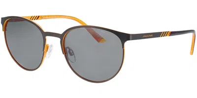 Jaguar 37514 4200 Men's Sunglasses Gunmetal Size 54 In Multi