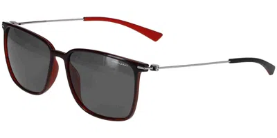 Jaguar 37625 2100 Men's Sunglasses Red Size 56 In Gray