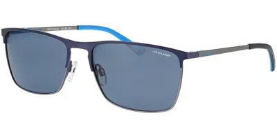 Jaguar 37825 3100 Men's Sunglasses Blue Size 60