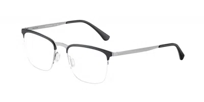 Jaguar 3829 6100 Occhiali Da Vista Neri Per Uomo (solo Montatura) In Black