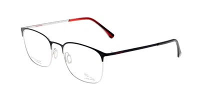 Jaguar 3836 6100 Occhiali Da Vista Neri Per Uomo (solo Montatura) In Black