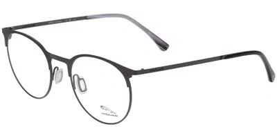 Jaguar 3842 Men's Glasses, Grey, Size 49 In Gray