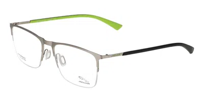 Jaguar 3844 Men's Glasses, Grey, Size 55 In Gray