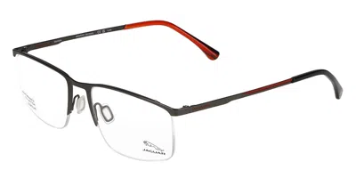 Jaguar 5600 Men's Glasses, Silver, Size 55