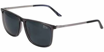 Jaguar 7204 5206 Men's Sunglasses Grey Size 58 In Gray