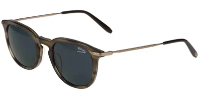Jaguar 7281 5200 Men's Sunglasses Grey Size 51 In Brown