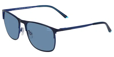 Jaguar 7504 3100 Men's Sunglasses Blue Size 58