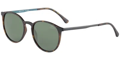 Jaguar 7613 8940 Men's Sunglasses Tortoiseshell Size 52 In Green